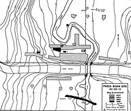Bog excavation map