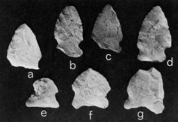 Side-notched points