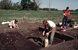 Excavations at the Adams Site