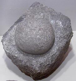 Metate for grinding corn