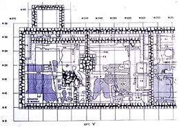 Excavation map