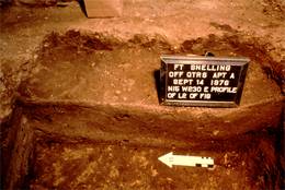 Excavation feature