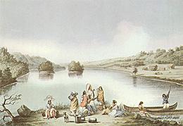 1840 Henry Lewis painting