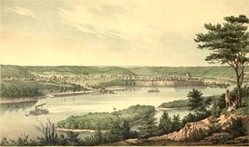 1853 St. Paul Painting