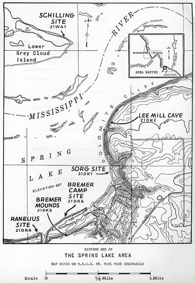 Spring Lake Area Map