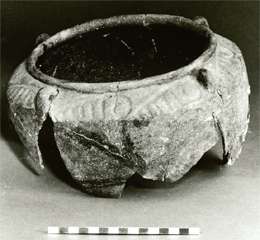 Mississippian pot from the Bryan Site
