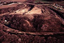 1984 Aerial view of the Bryan Site