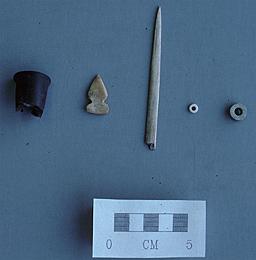Artifacts recovered from the Bryan Site